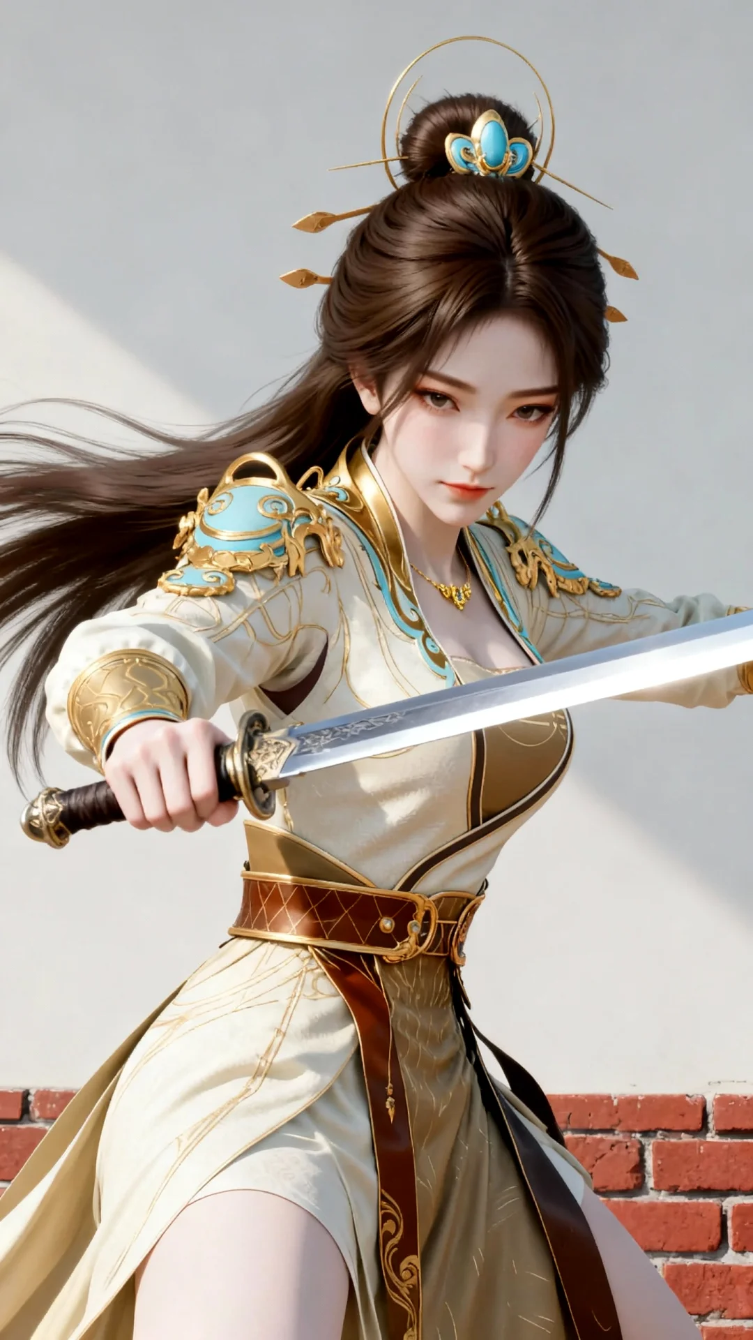 国漫女神｜姚曦遮天高清AI二次元动漫壁纸