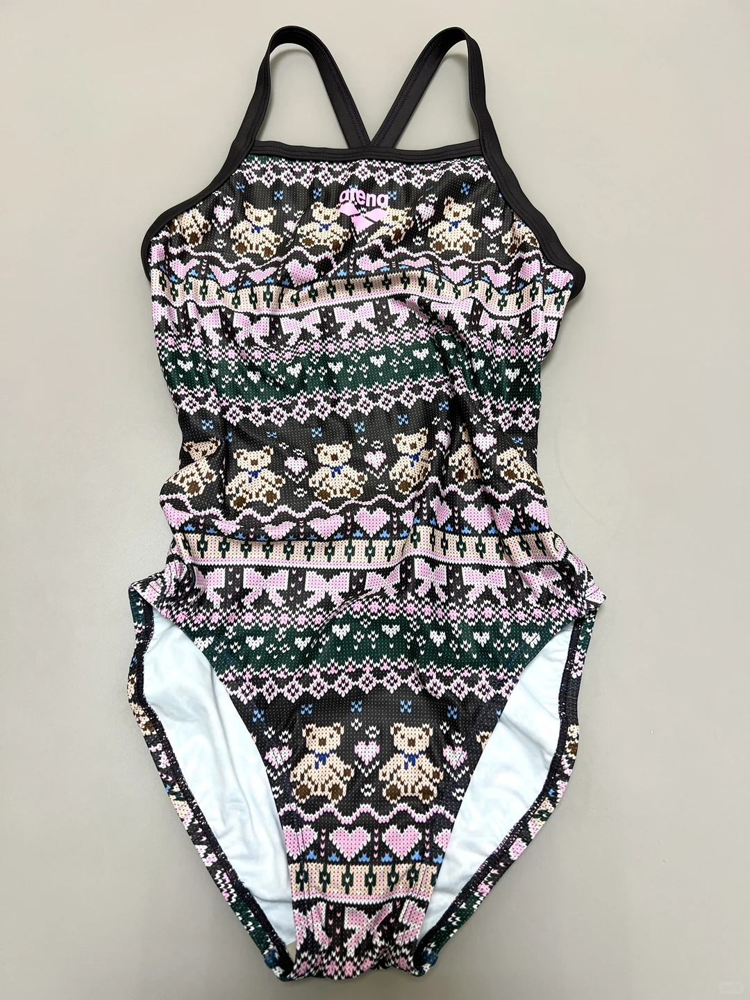 ➗针织小熊🐻泳衣