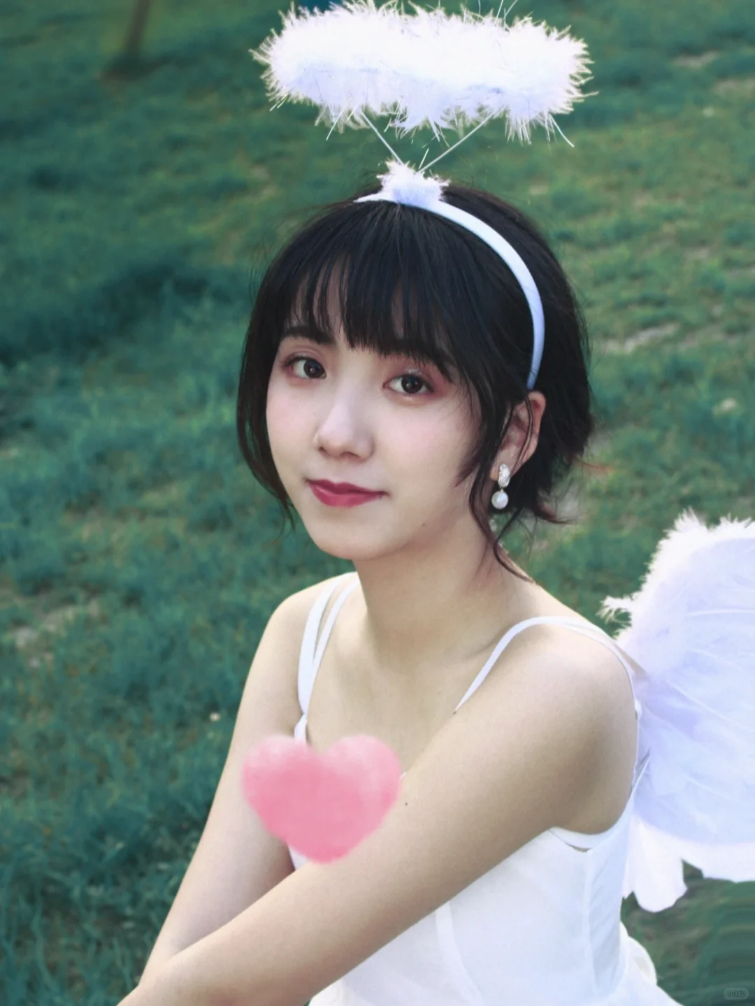 天使降落🧚｜挥着翅膀的女孩👧