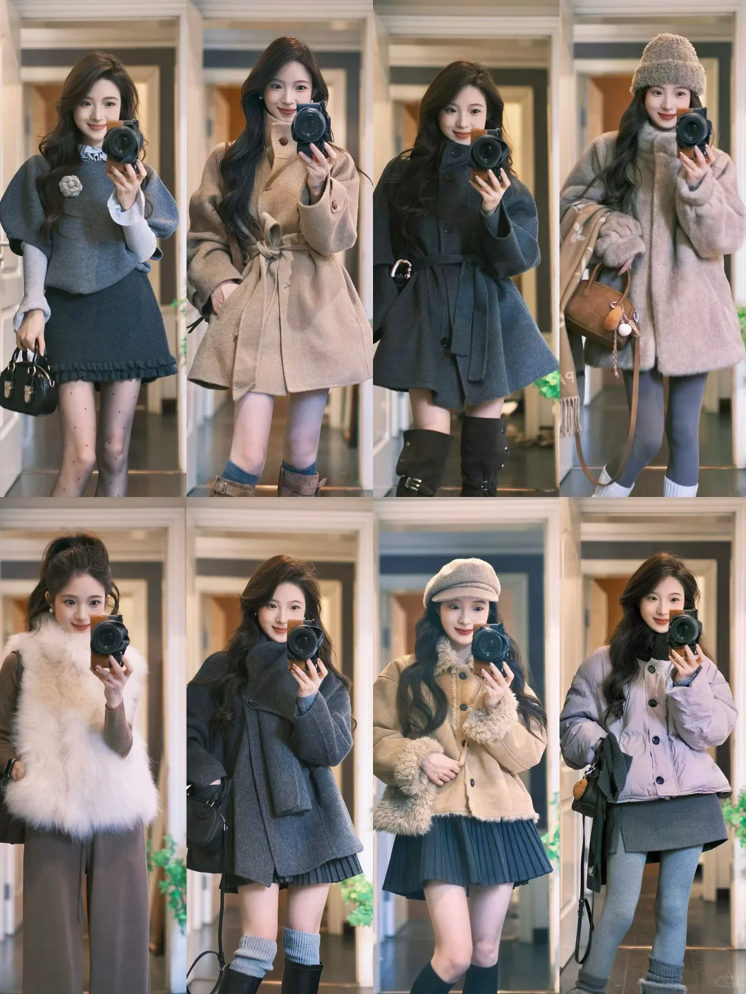 复古又韩系的韩系穿搭！😍