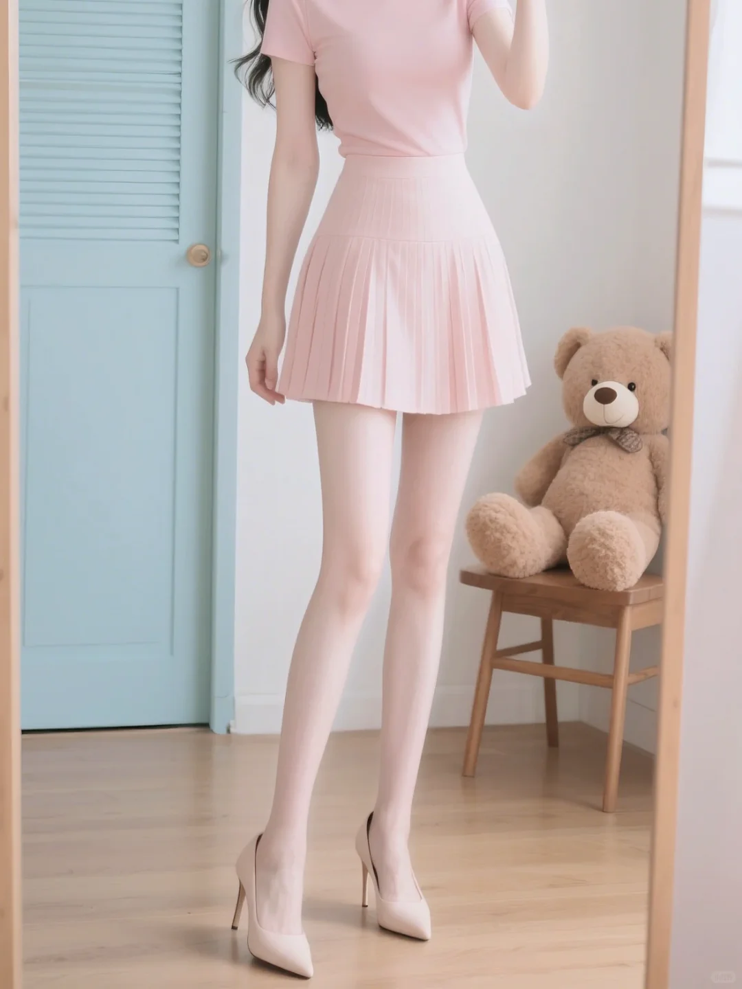 这双美腿真的绝！