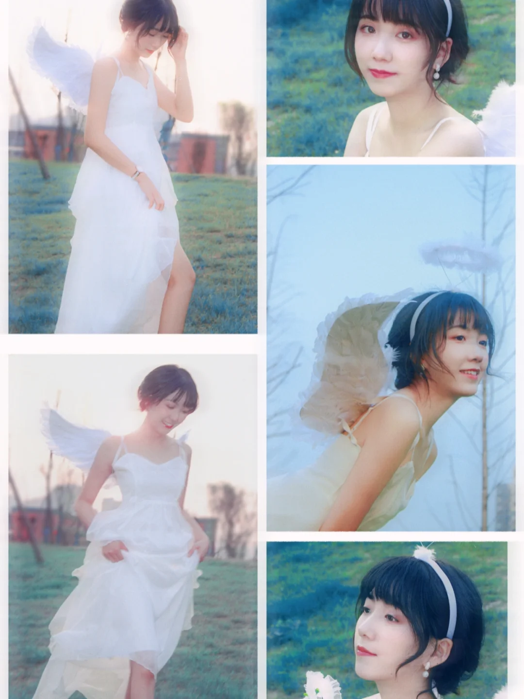 天使降落🧚｜挥着翅膀的女孩👧