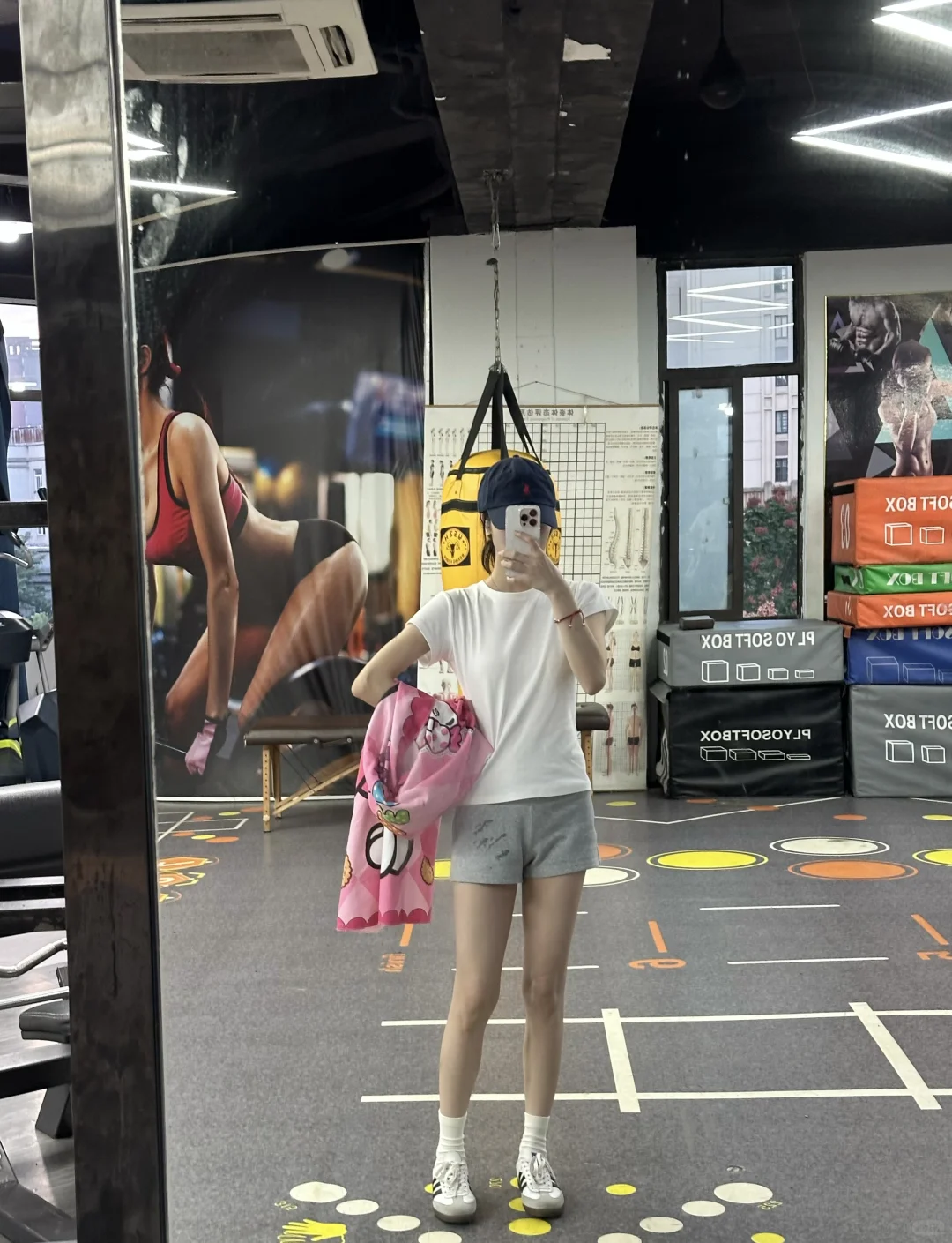 每天去健身房一定要做的就是打卡！