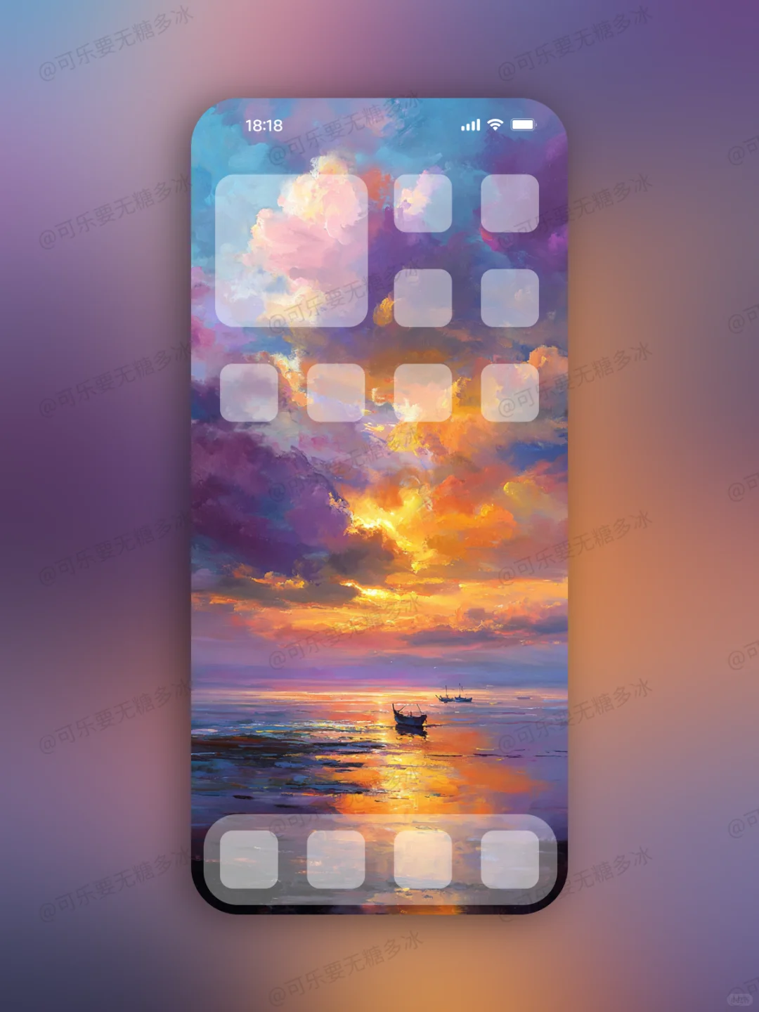 壁纸166 | 海边 日暮