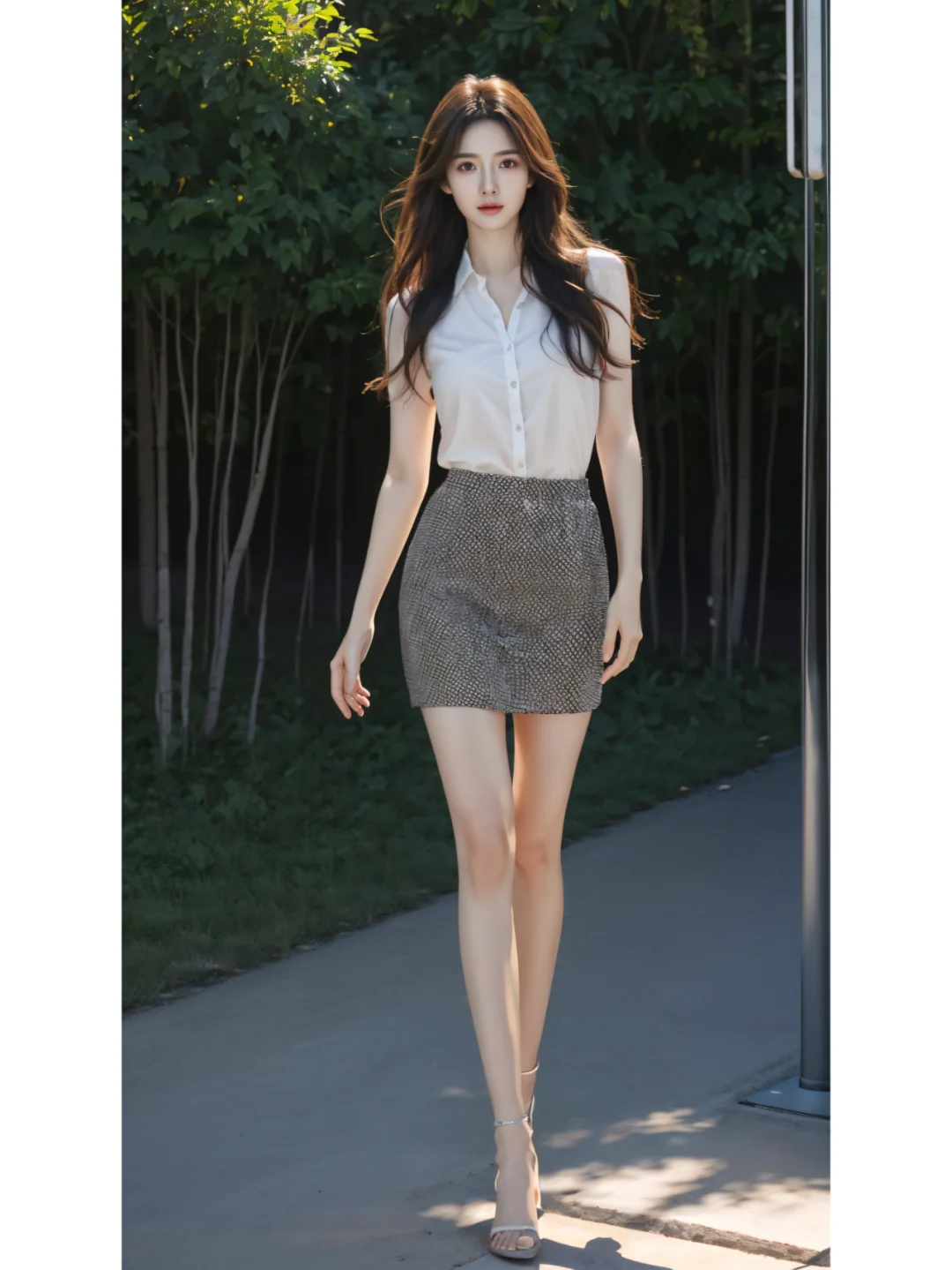 纯欲风满满！收腰雪纺连衣裙，展现迷人魅力