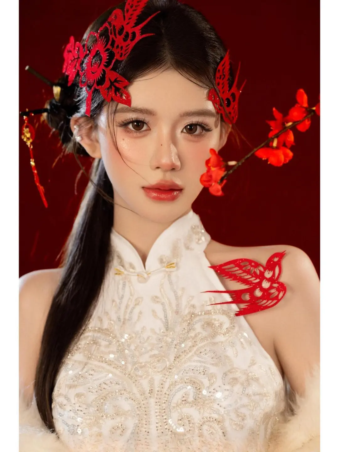 爆改女明星‼️全网爆火的新年写真🔥好绝