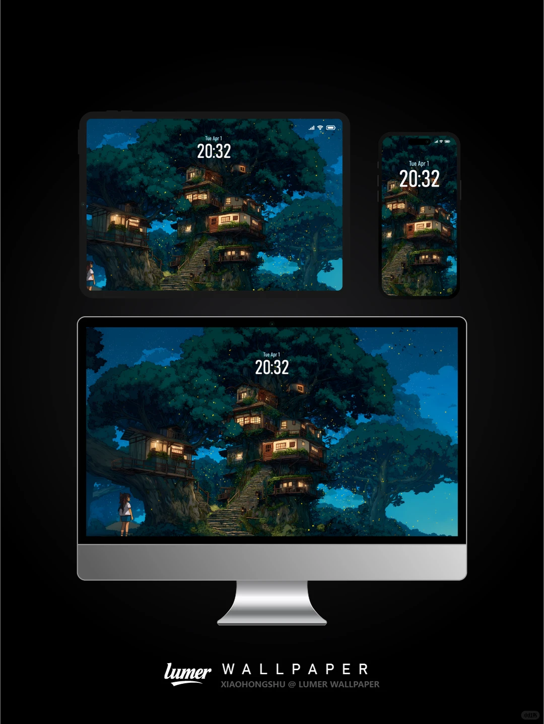 通用高清壁纸｜幽林筑梦｜#0024