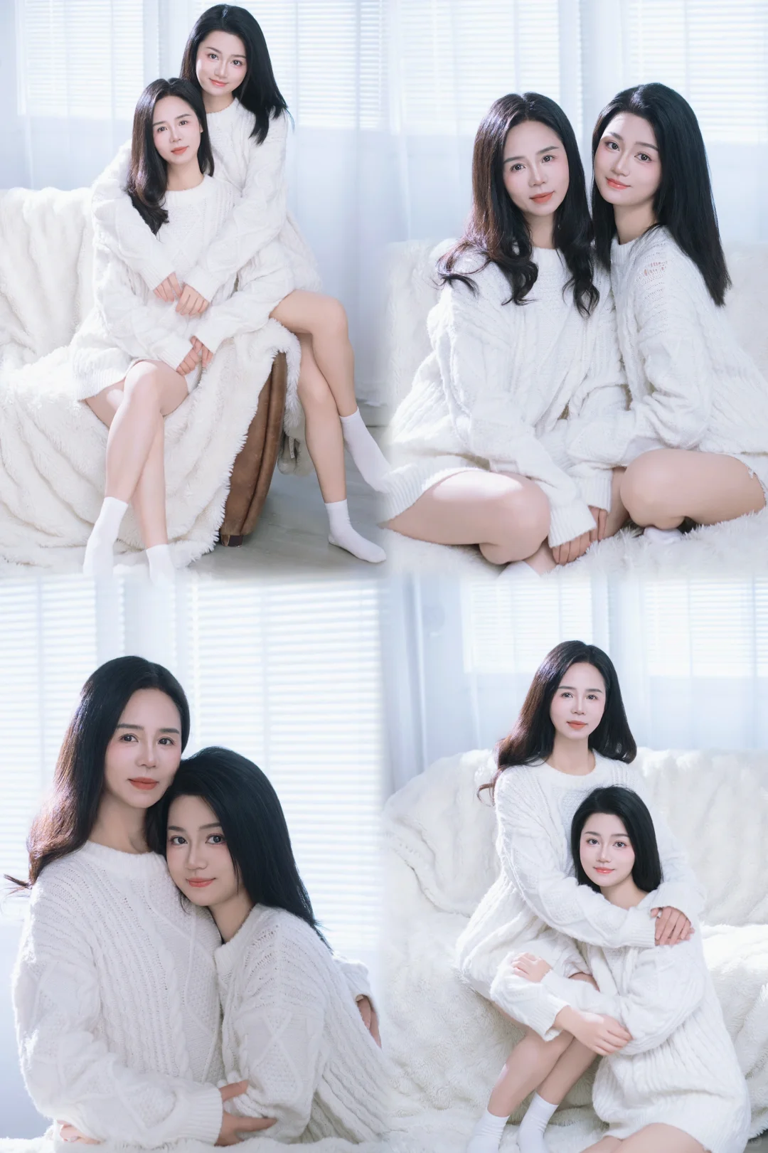 母女写真-当然要拍照记录啦