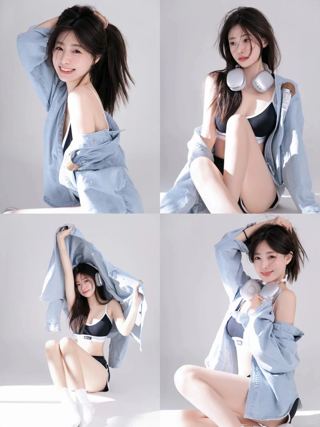 又纯又欲氛围感绝了❗️9组少女感纯欲写真