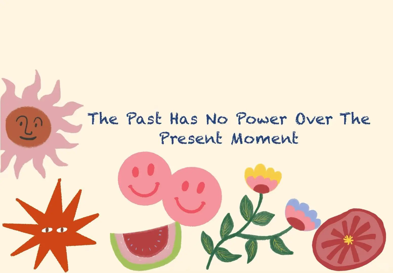 正能量平板壁纸 | 过去影响不了现在