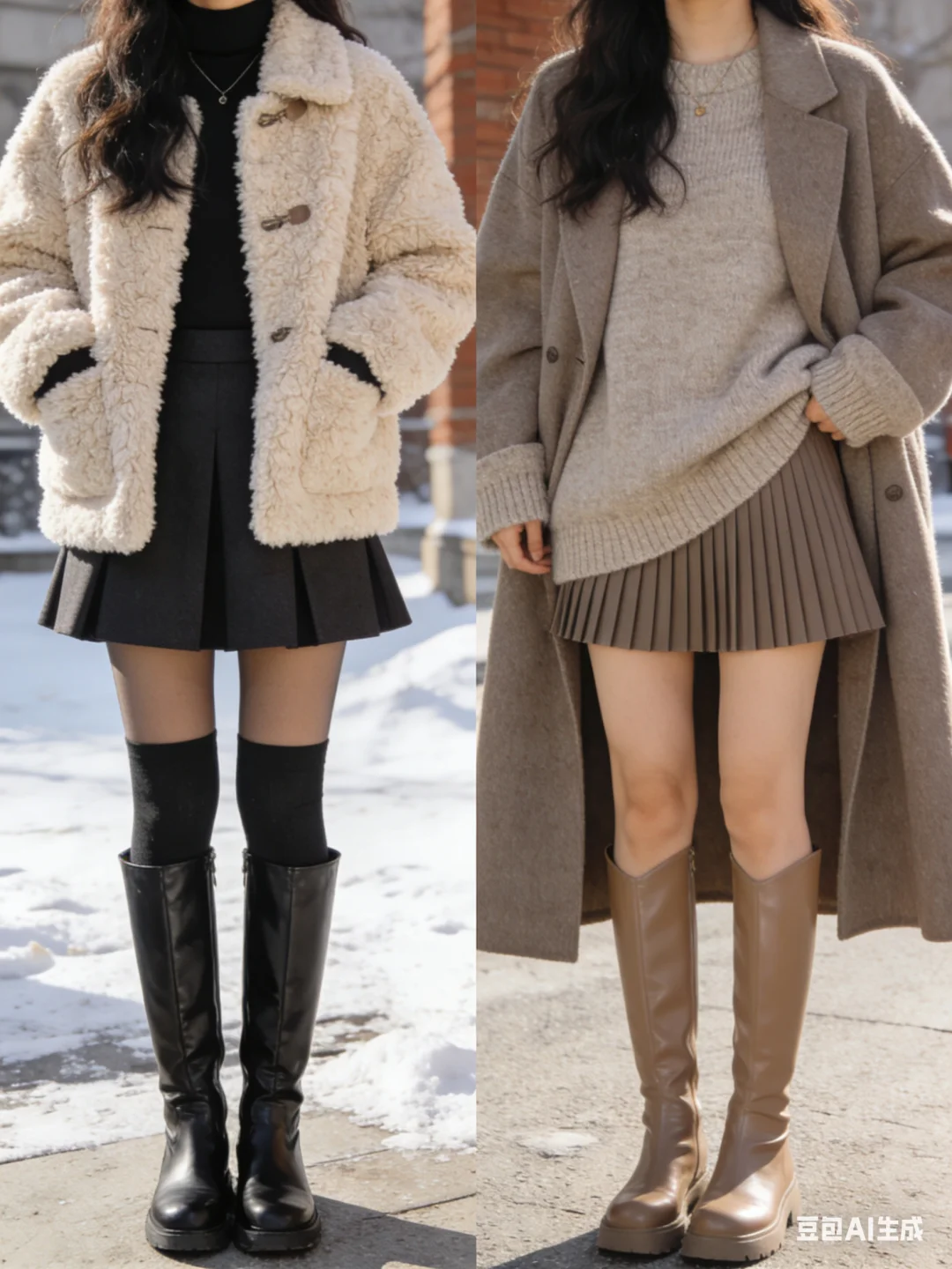 这靴子谁穿谁好看啊～～～