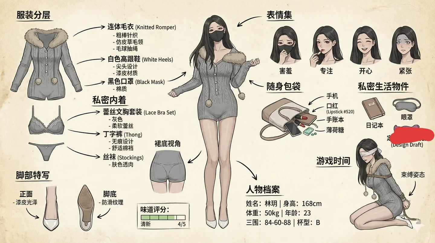 穿搭分解，女神漫画身材～