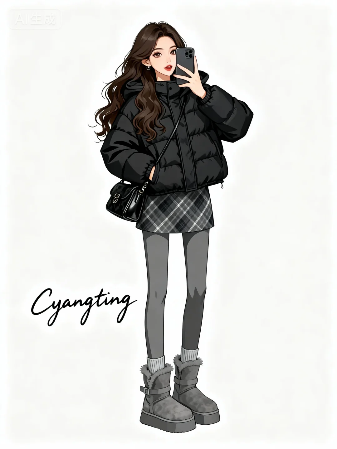 今天都是格子女孩👧🏻