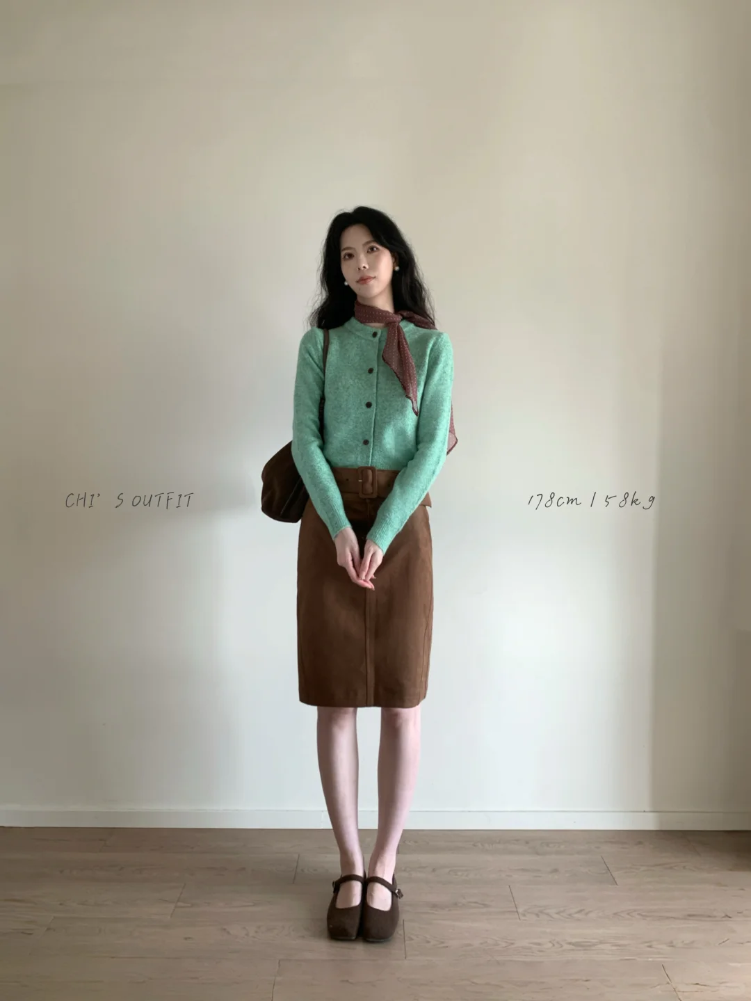 可露丽穿搭好复古