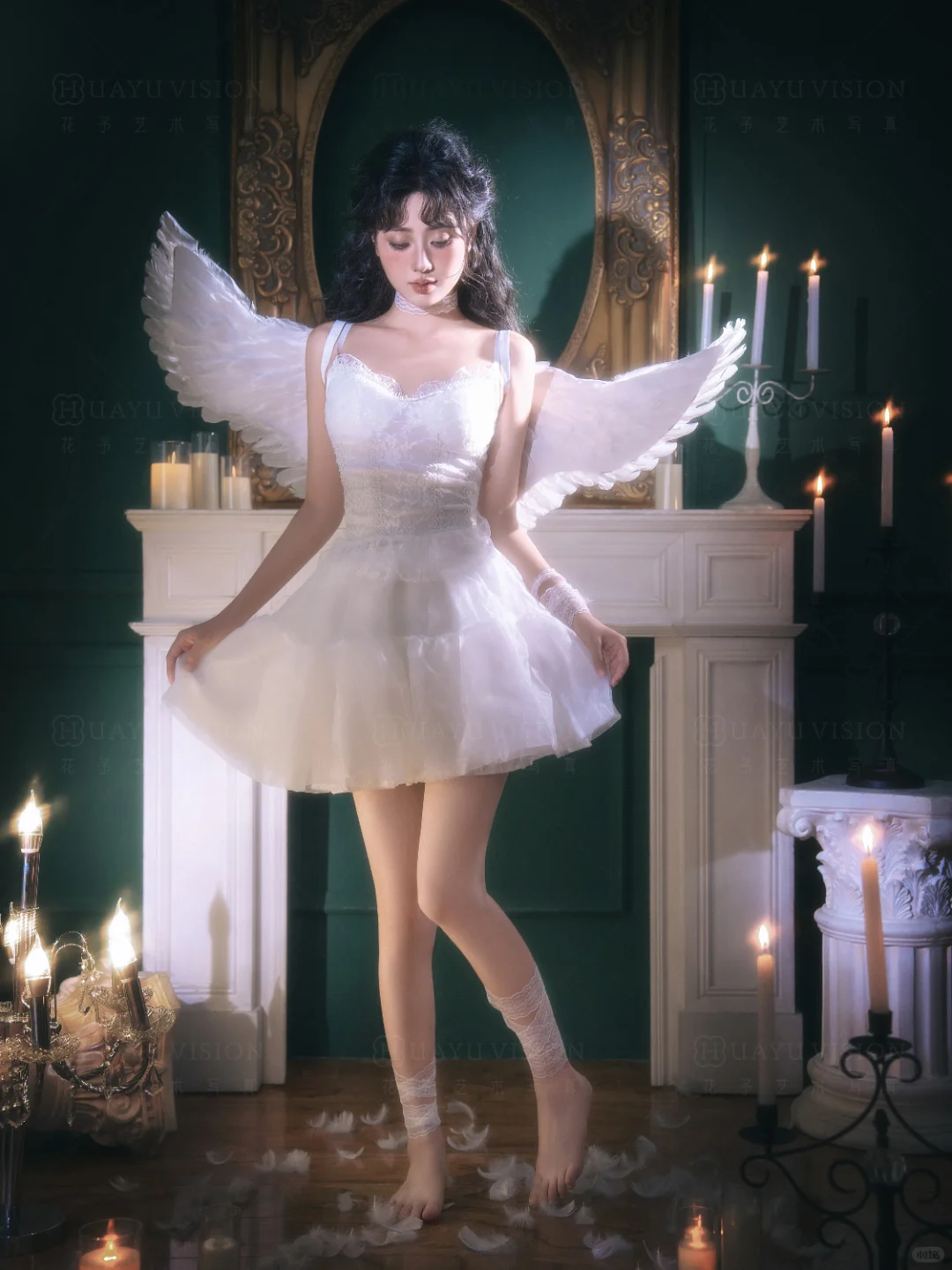 绝美神颜清冷感梦幻天使写真｜绝美至极~