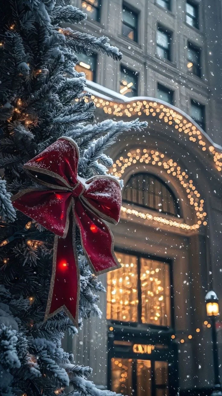 一组ins风圣诞雪景❄️