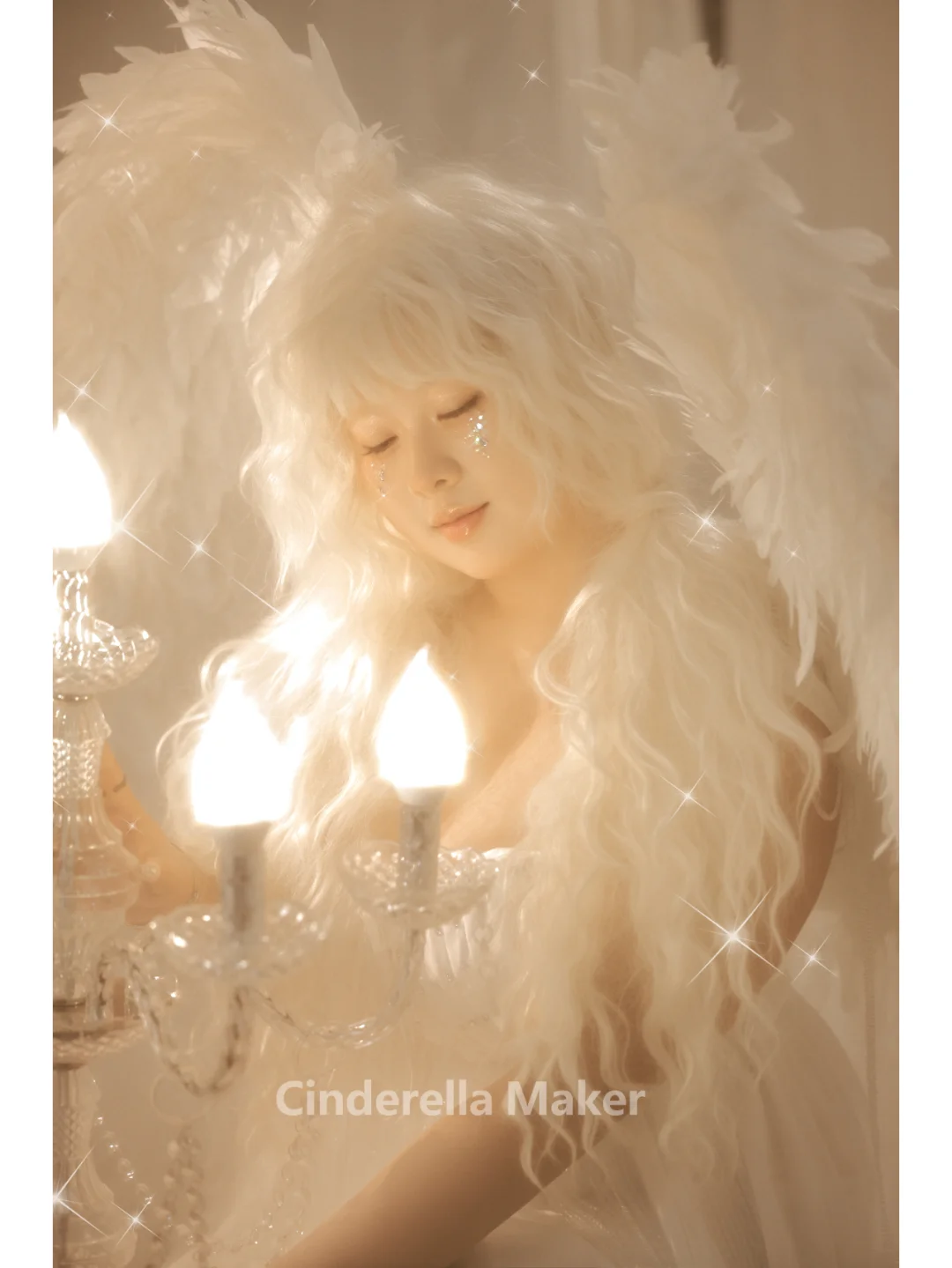 拍阿炸同款圣洁天使 勇敢展示不被定义的美