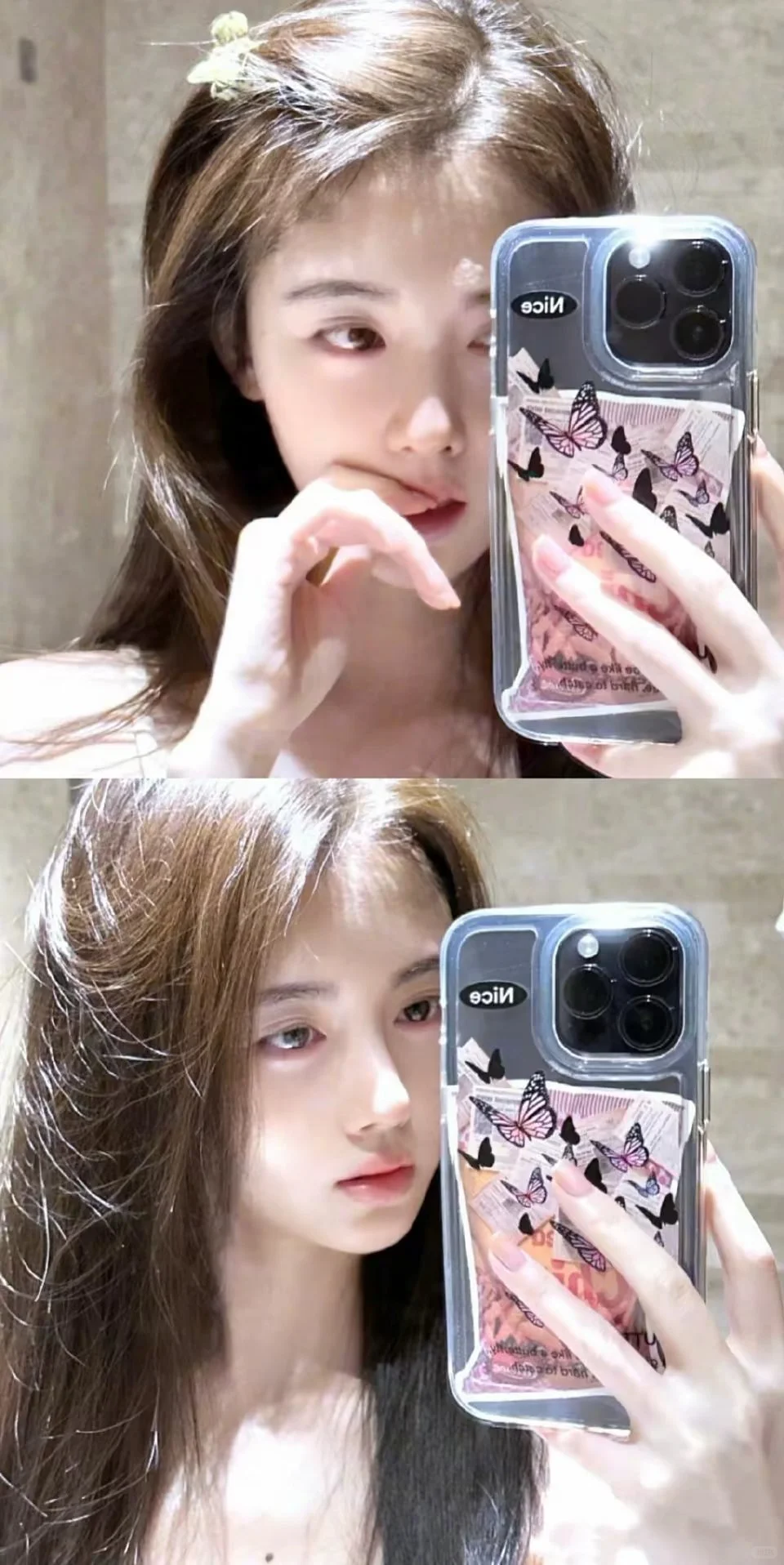 鞠婧祎素颜永远抗打！