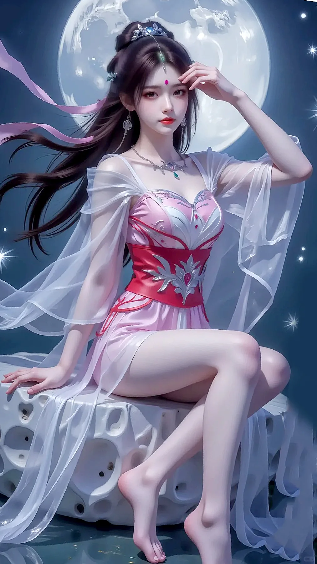 国漫女神｜叶倾仙完美世界动漫高清壁纸手机