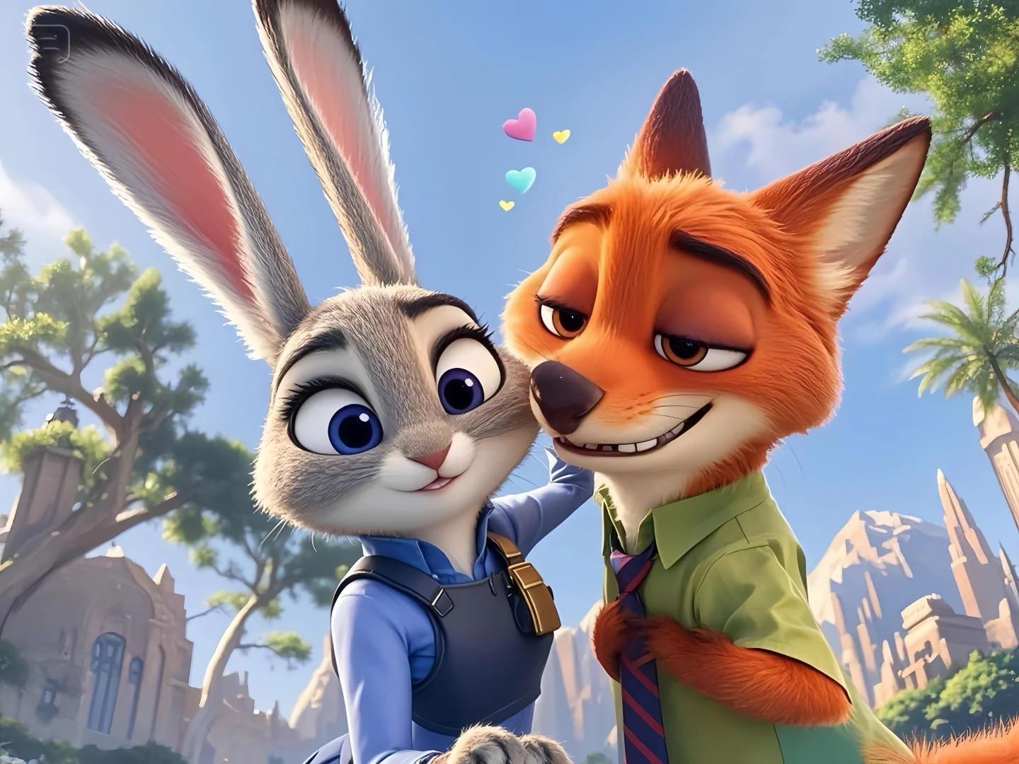 𝑺𝒉𝒂𝒓𝒆｜iPad 疯狂动物城平板壁纸🎈