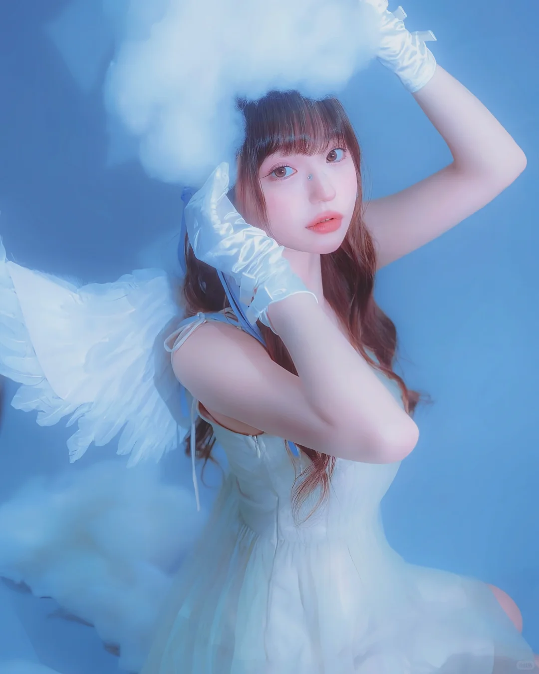 今天是朦胧的天使装