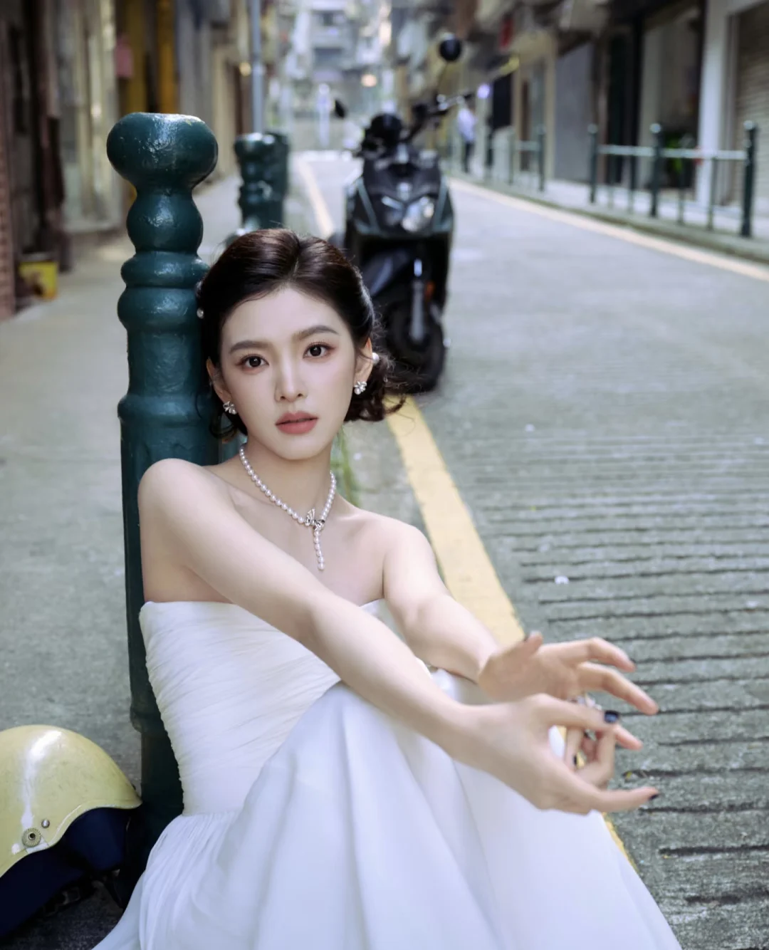 2025尖叫之夜女明星的珍珠妆造美到失语‼️