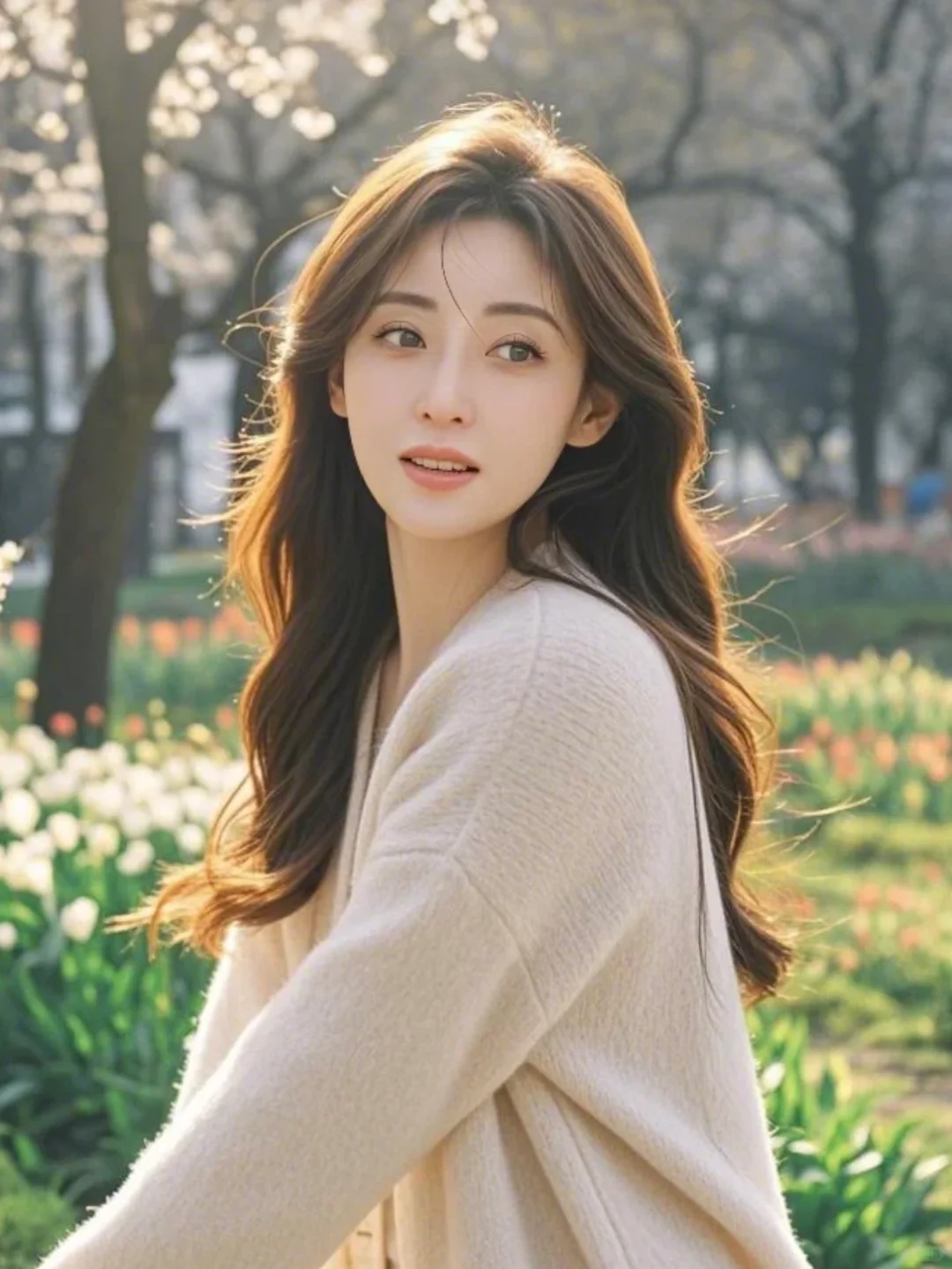 她的魅力是那种一眼万年的感觉