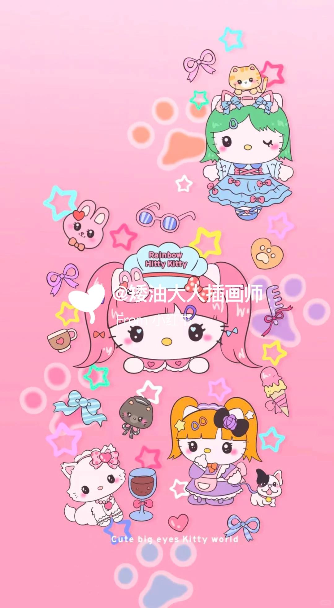 往期壁纸｜kitty控集合壁纸｜卡通壁纸