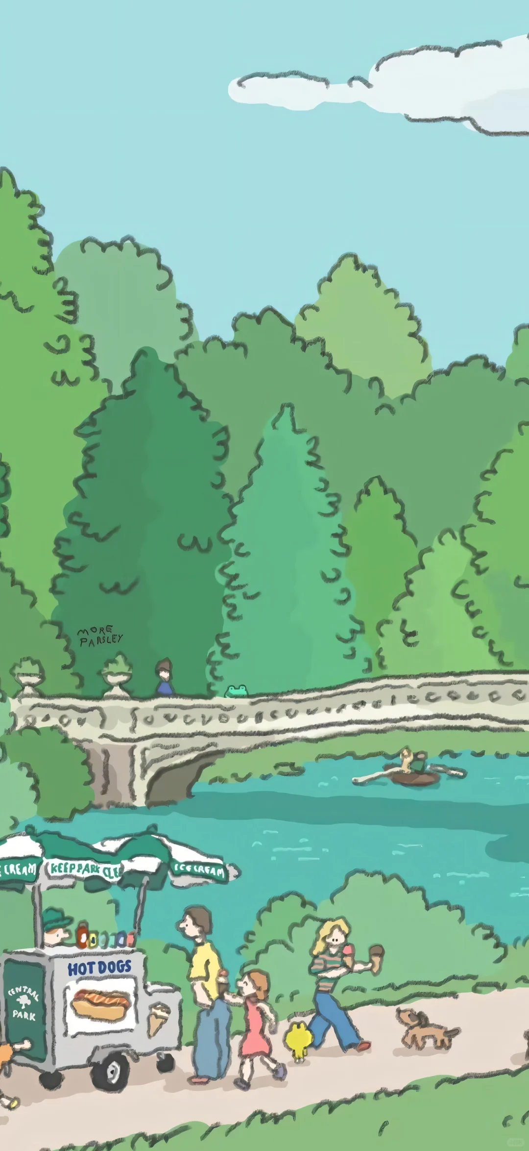 20251204手机壁纸｜很难不爱的插画壁纸～