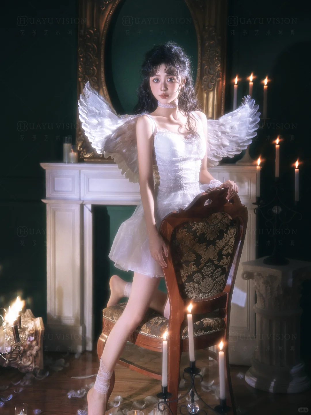 绝美神颜清冷感梦幻天使写真｜绝美至极~