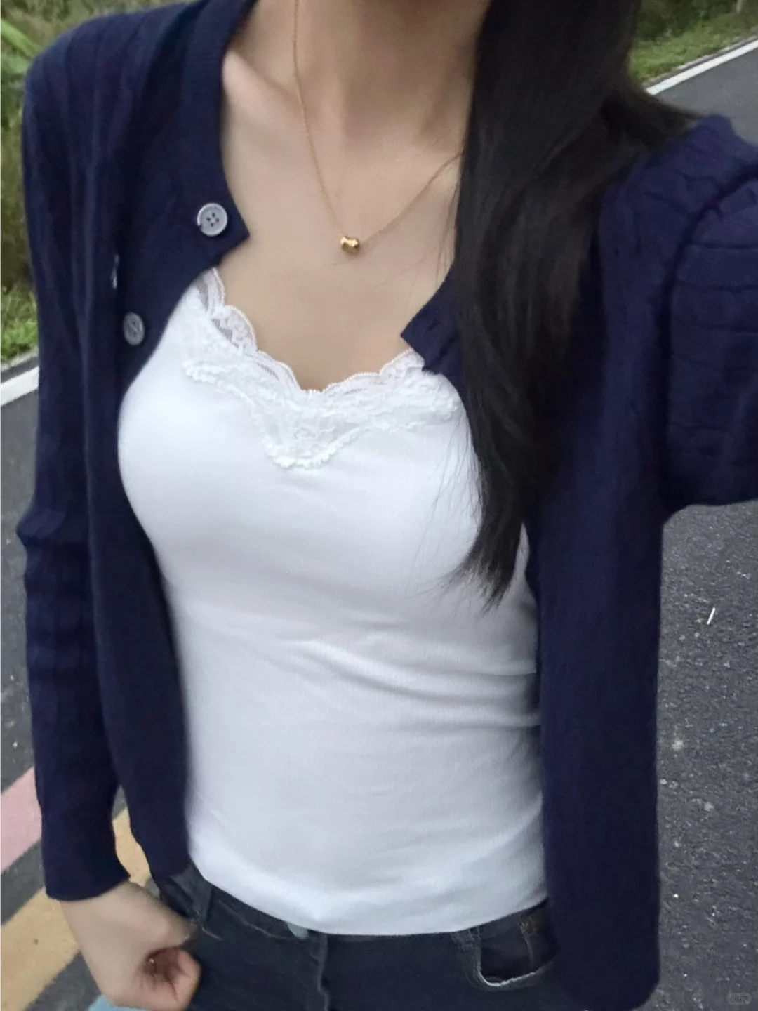 神仙保暖内搭🔥纯欲蕾丝➕双加绒➕显圆圆～