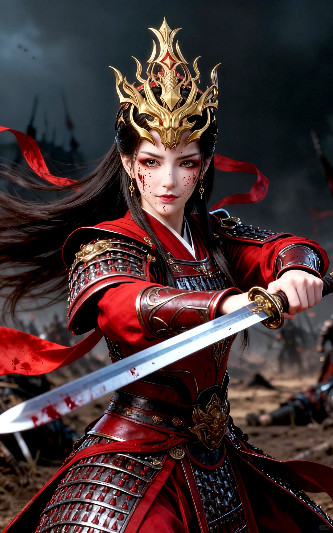 国漫女神｜美杜莎斗破苍穹动漫高清壁纸将军