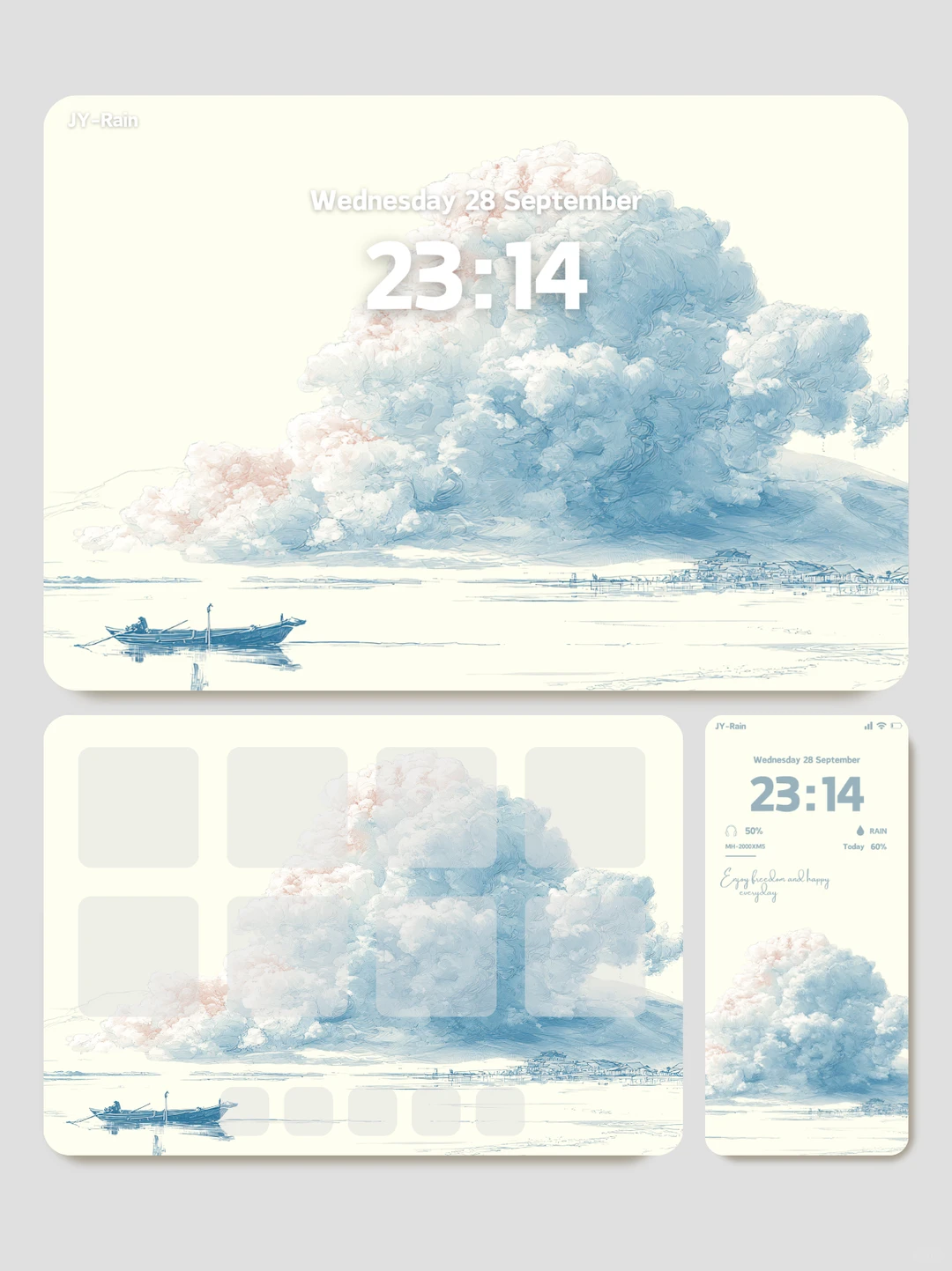 静水云舟|平板 手机壁纸（89）