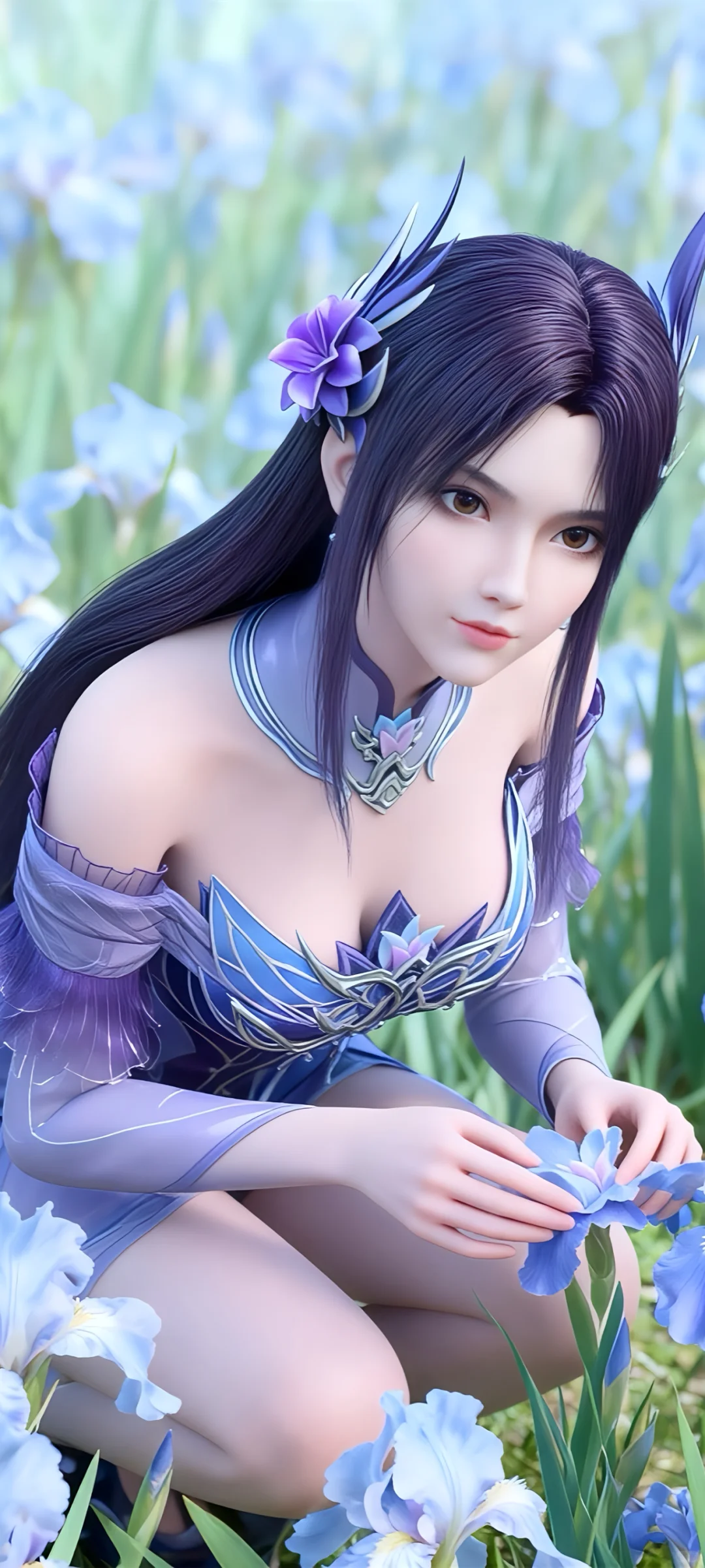 斗破苍穹：小医仙 宝宝 美腿 温柔 壁纸