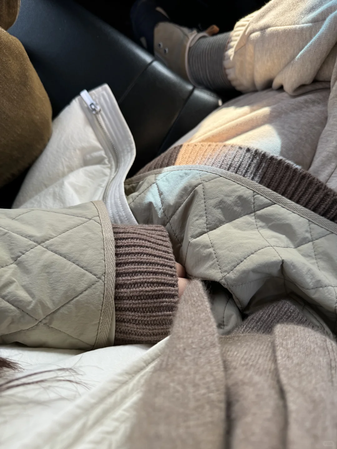 暖冬必备 马甲配棉服