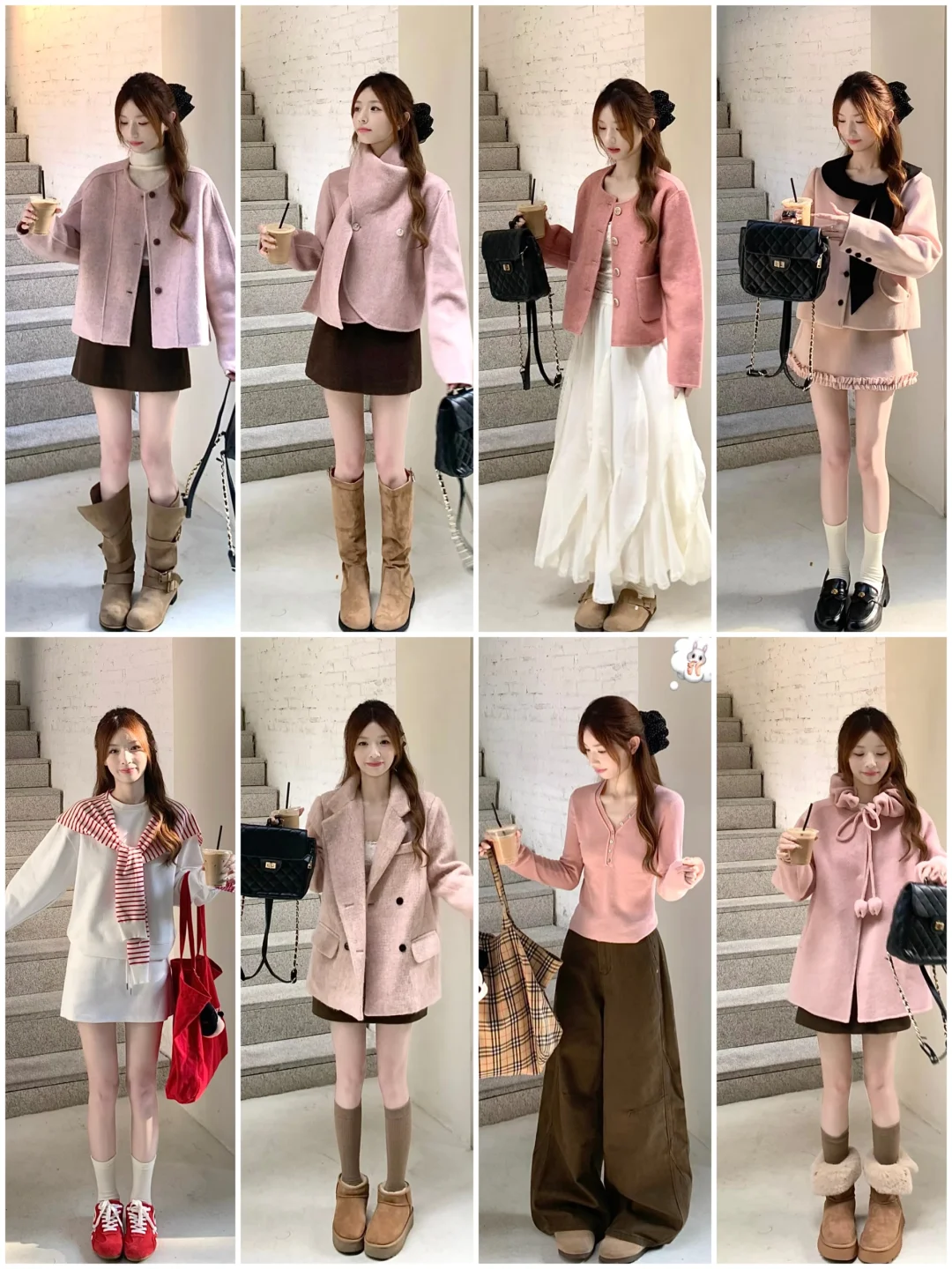 4⃣0⃣套|秋冬韩系休闲通勤舒适穿搭🎀