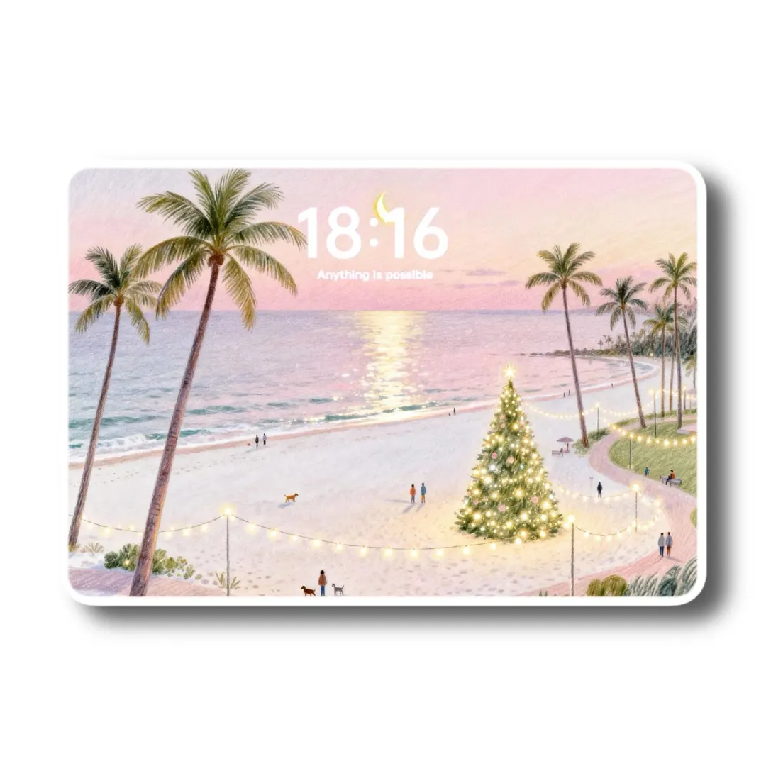 ipad海滩壁纸🌴