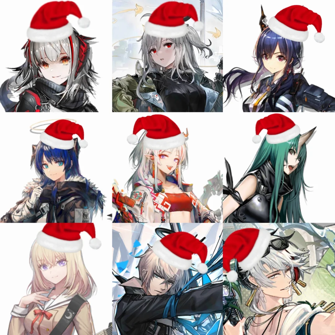 你有54张图申请当你的圣诞头像p2全是能天使