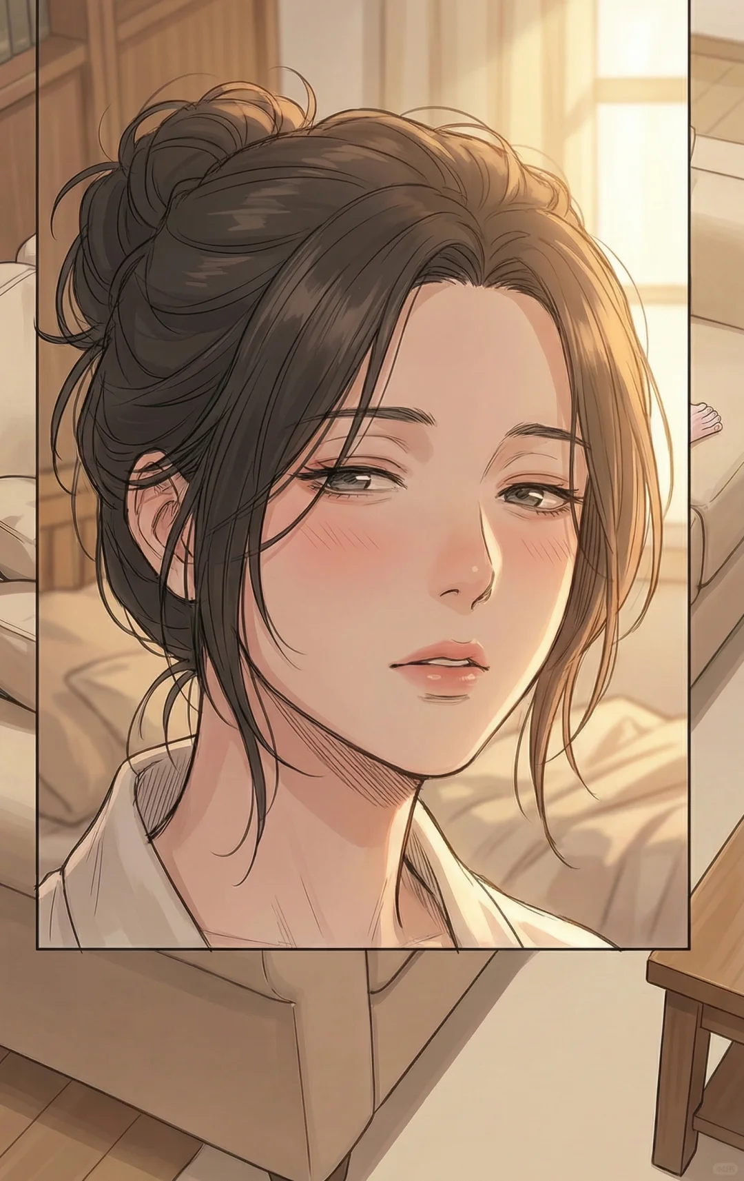 休息在家沙发上睡觉，敲门声响起