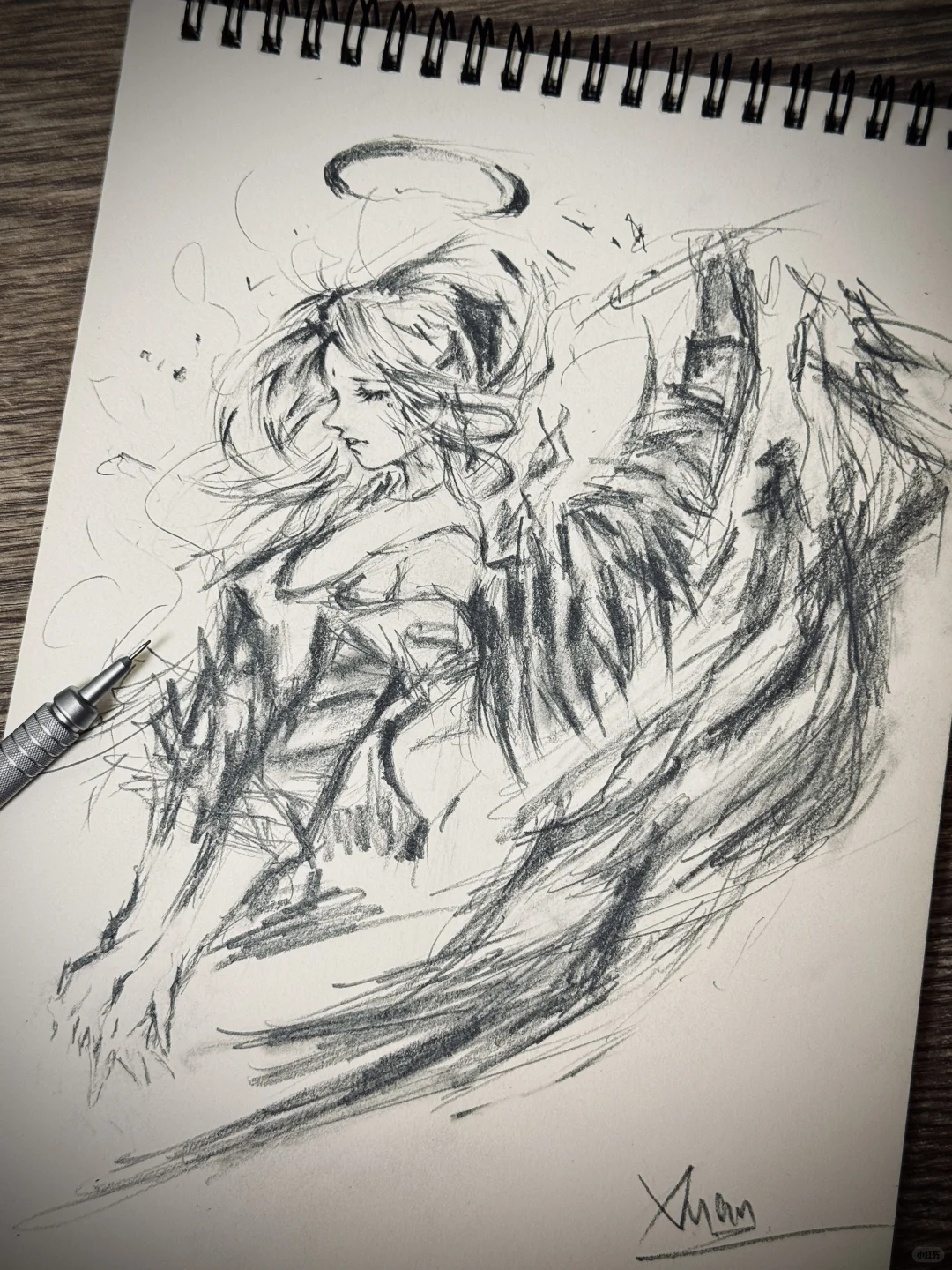 Sketch | 坠落的天使🪶