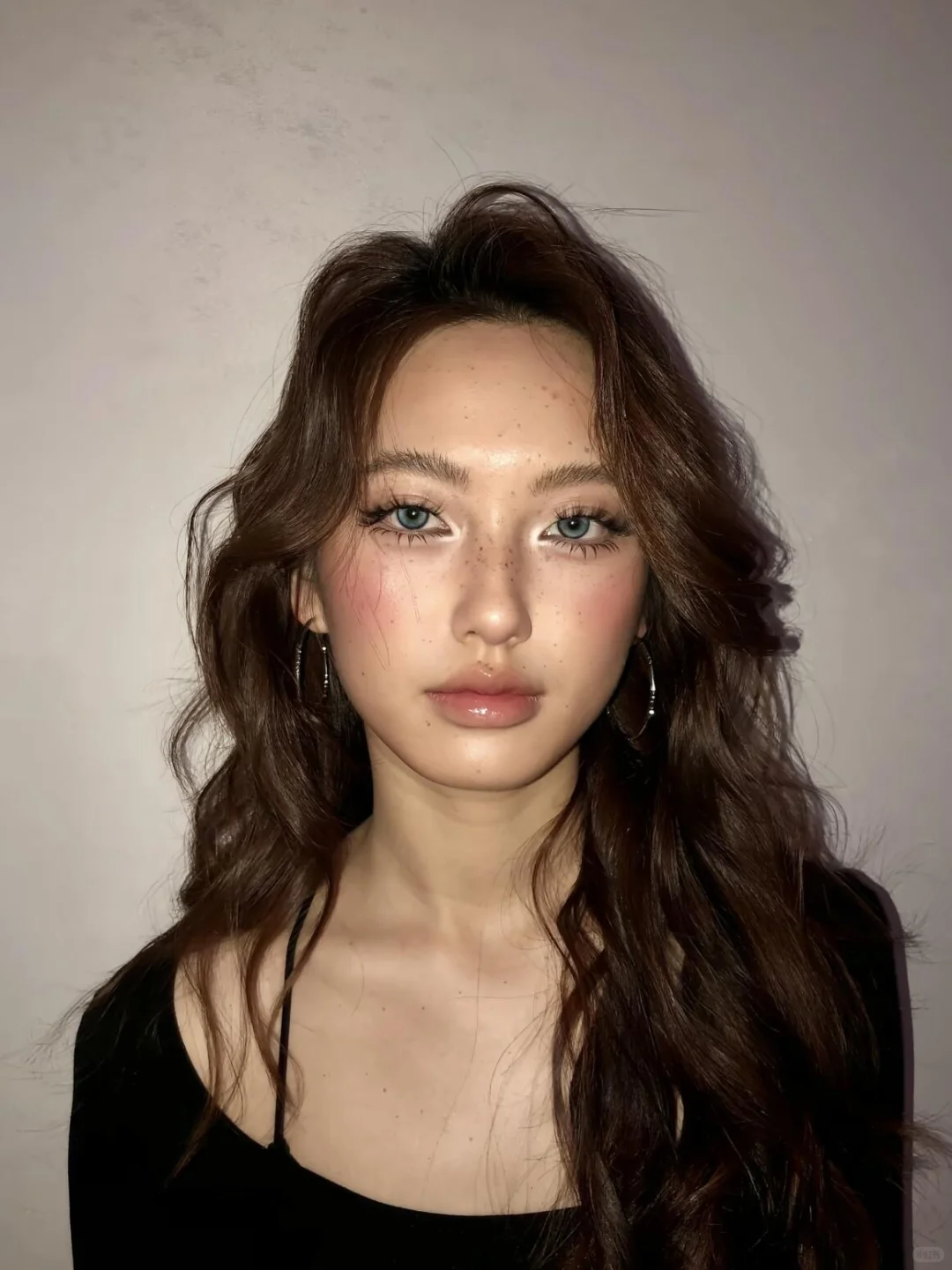 方圆脸一定要尝试的轻欧美亚裔妆造🪞