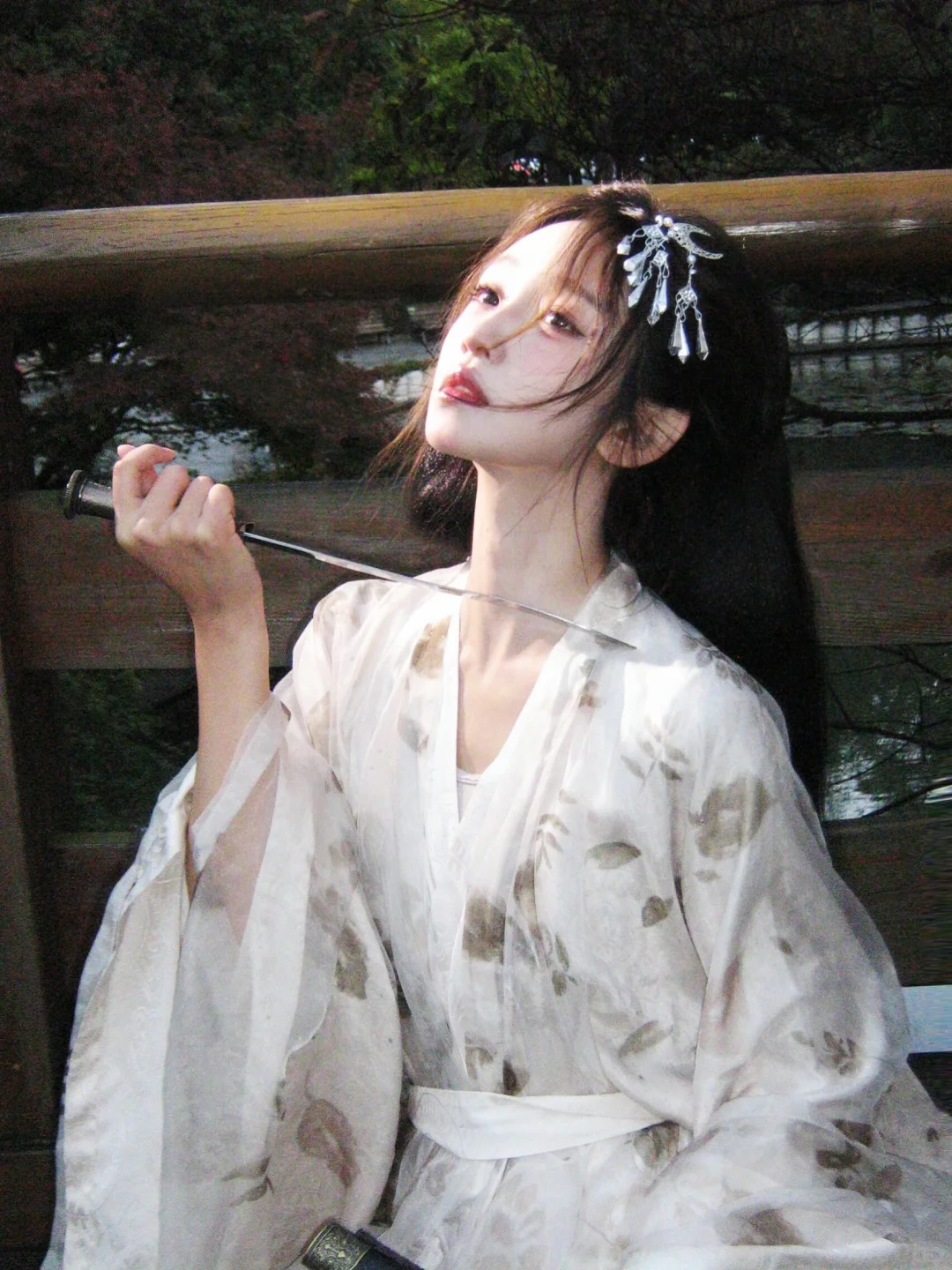 关键🍃破碎感拉满的汉服