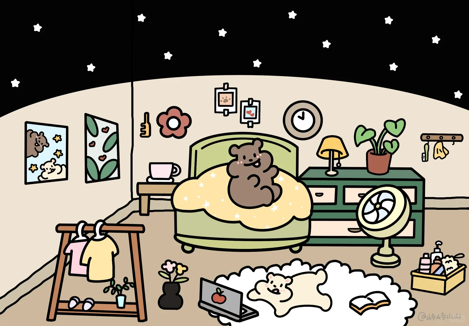 温暖小窝⍤ 𓇼平板壁纸套图 ✿