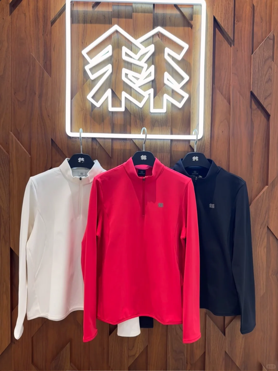 可隆｜女士拉绒半拉链长袖T恤 当季新品！