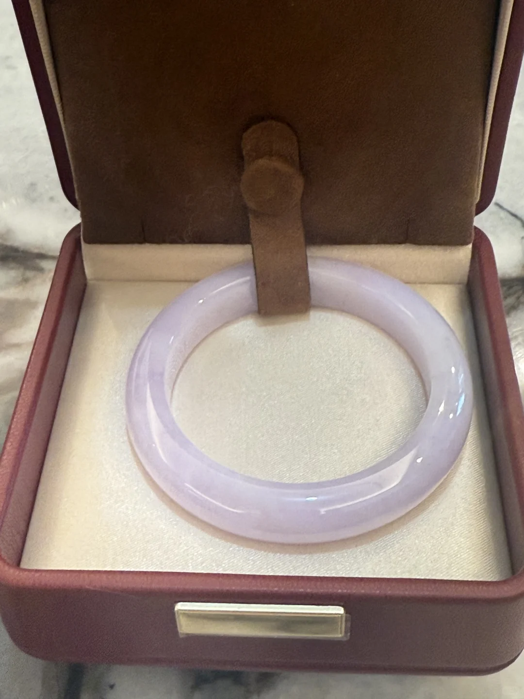 7万山姆买的紫色翡翠手镯折价出