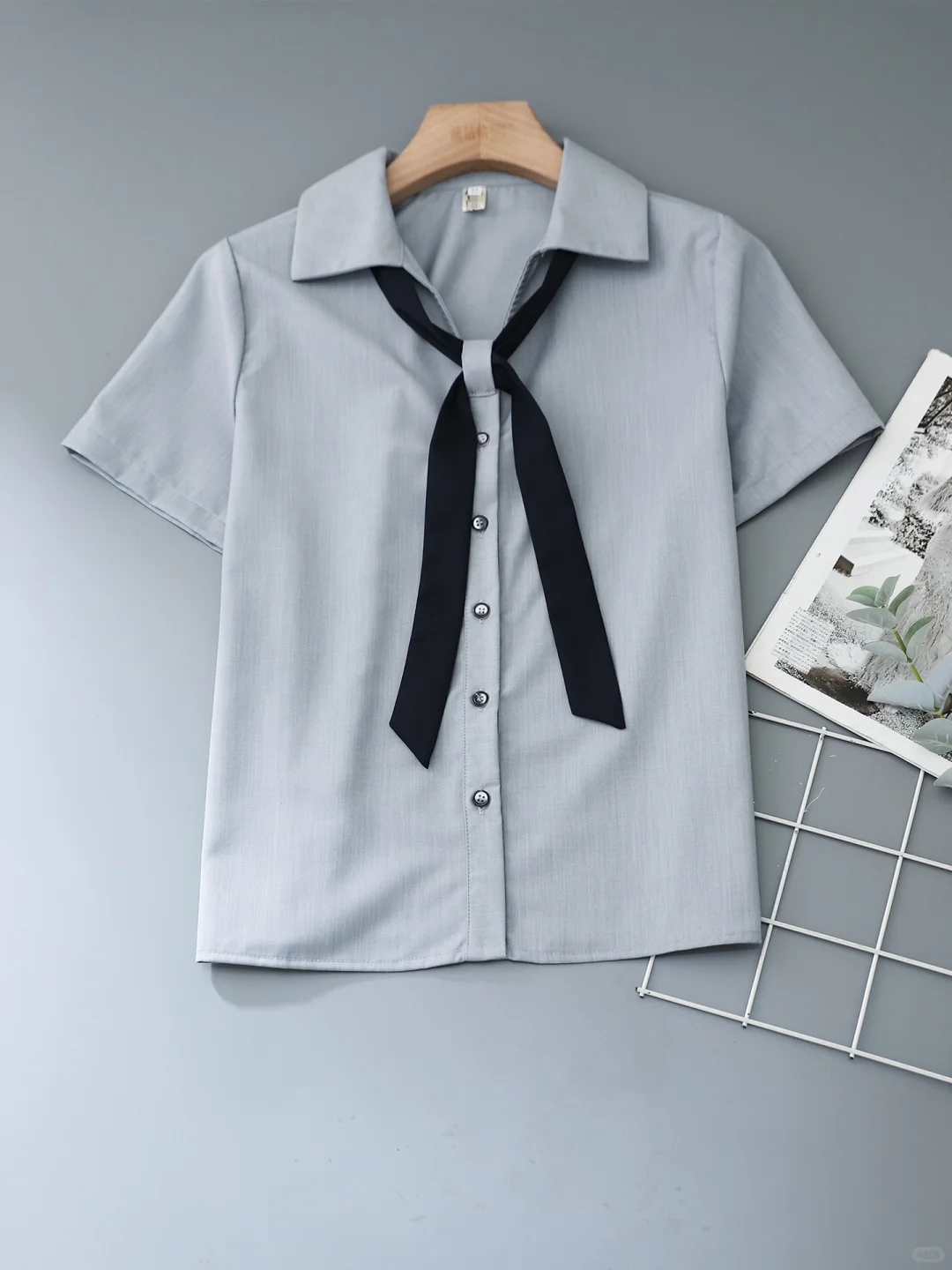 韩系学院风衬衫、青春少女感拿捏了！！