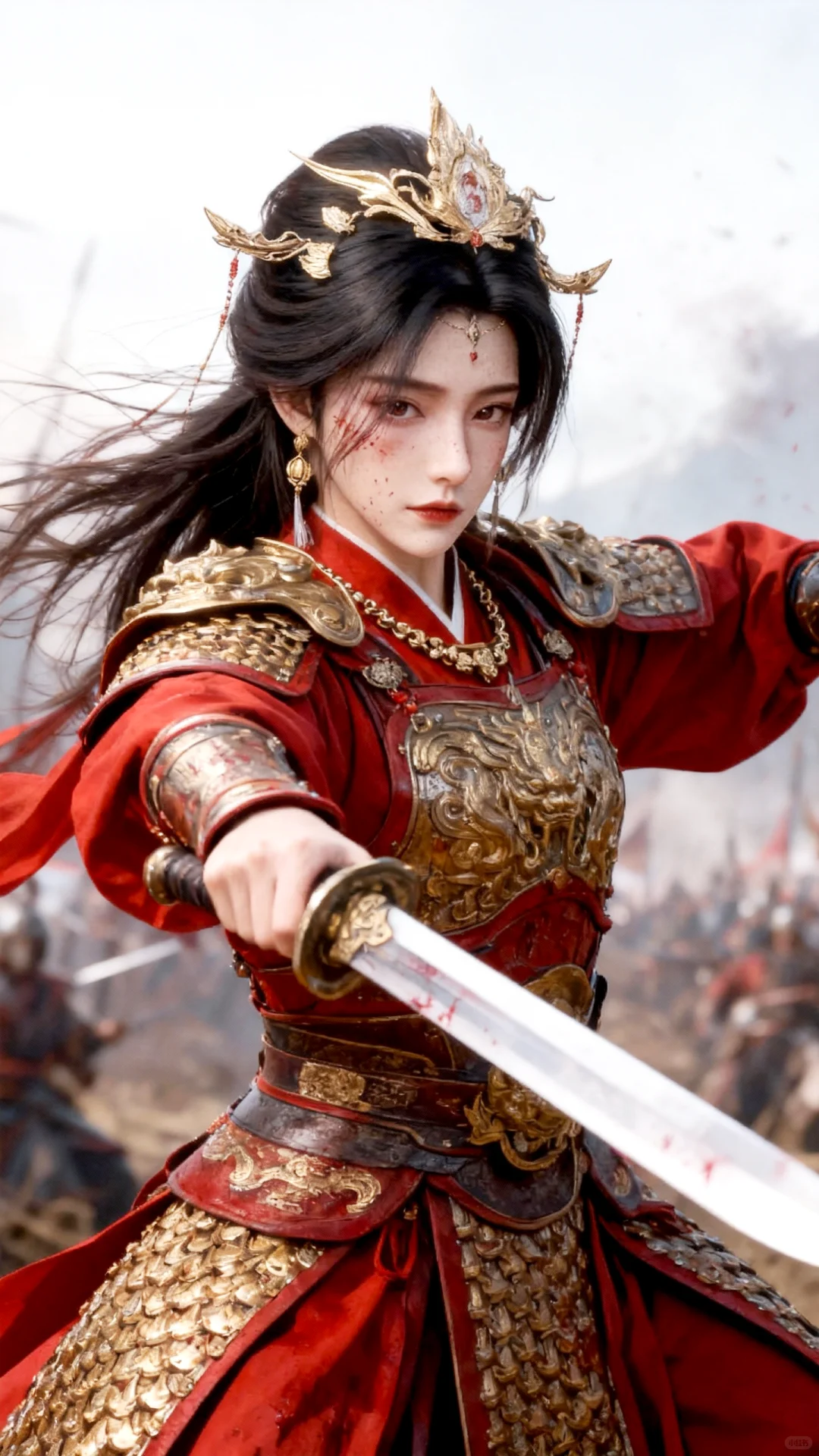 国漫女神｜姚惜雪仙逆妖将神装幻想动漫壁纸