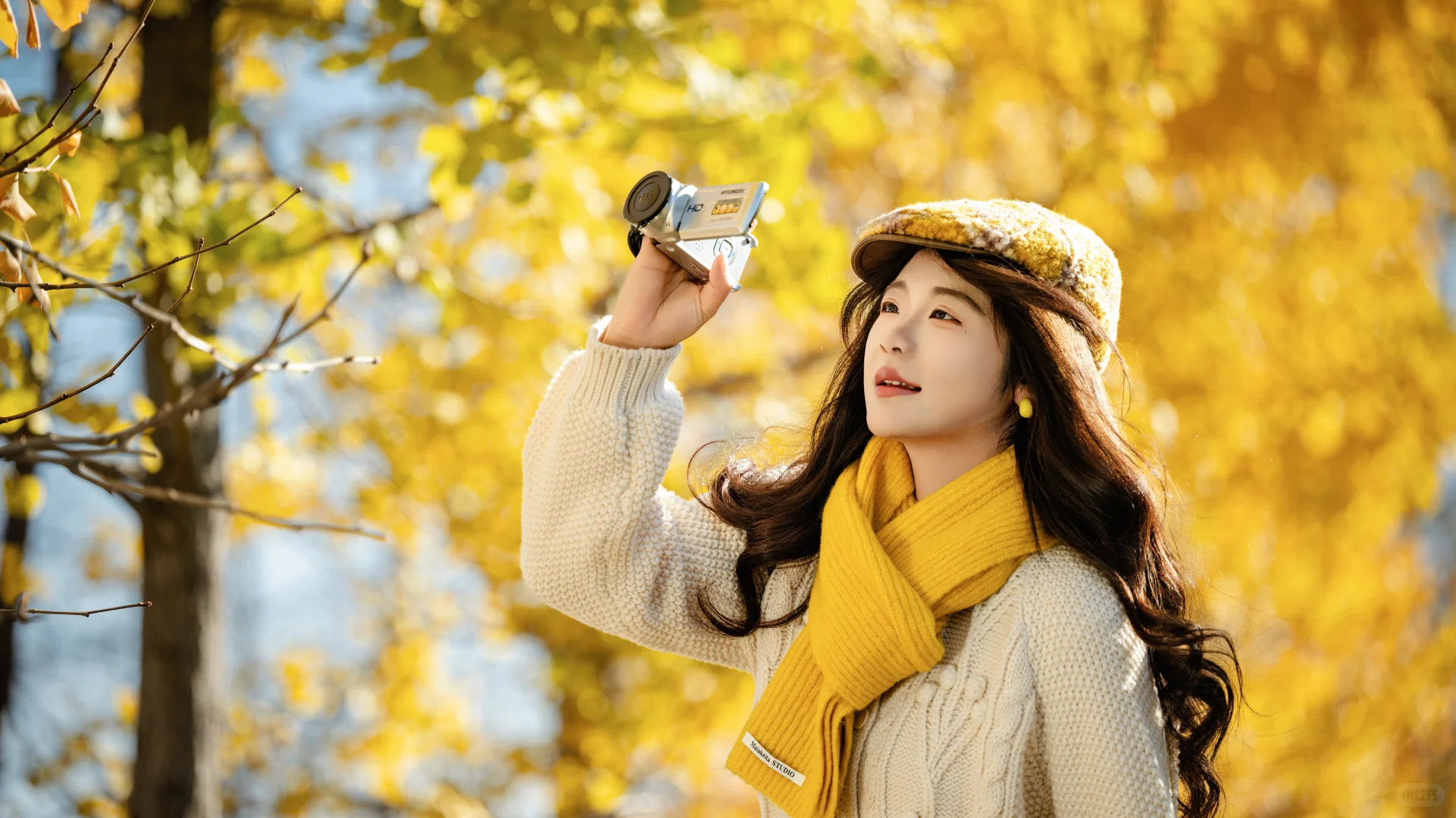 高个子微胖女生户外模特的一天！！！