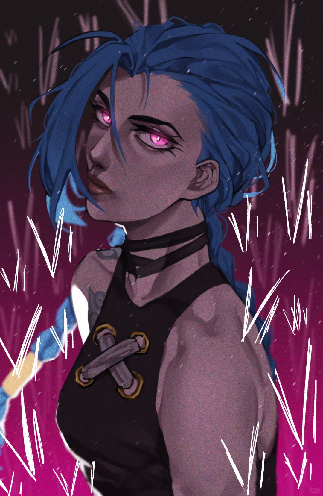 壁纸 |4K 双城之战金克丝 ⚔️🚬