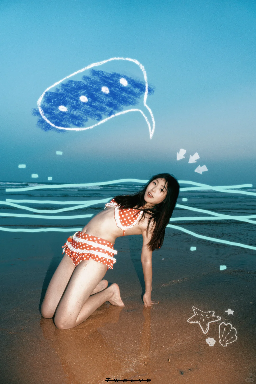 夏天的泳衣冬天发！